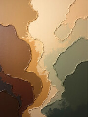 Oil Painting with Rich Canvas Texture – Colorful Hand-Painted Art with Visible Brushstrokes
