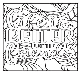 Motivational Quotes Coloring Pages For KDP