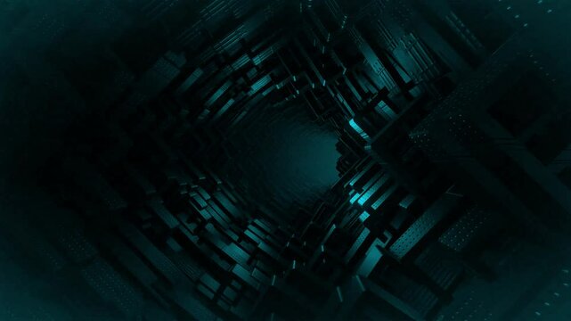 SciFi Tunnel Aniamtion v2