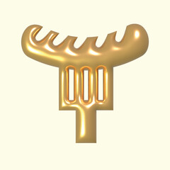 vector illustration of a honey dripping