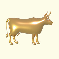 bull elk vinyl ready vector illustration