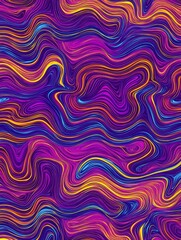 Vibrant abstract background with dynamic swirling lines and rich colors creating a mesmerizing visual texture and modern aesthetic