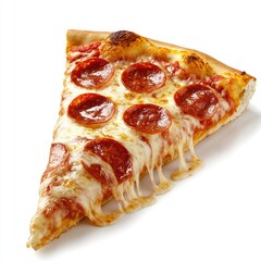 Delicious slice of pepperoni pizza (2)