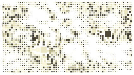 Geometric background square styles colorful rectangles halftone pixel pattern.