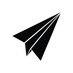 paper air plane silhouette art