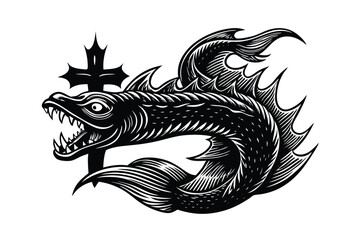 black dragon tattoo