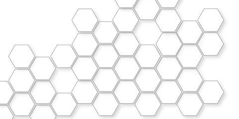 Abstract background modern with hexagon, Perfect geometric pattern or beautiful background,  with or black hexagon tiles for texture and background, seamless pattern of black hexagon grid line.