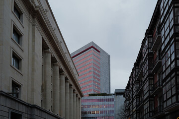 Building in the city of Bilbao, Spain
