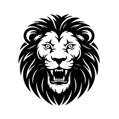 Obraz premium collection of tiger head logo design vector illustration, tiger head silhouette art, tiger head logo bundle tiger head set, Tiger Roar Bundle, Tiger Face Bundle Tiger head vector silhouette