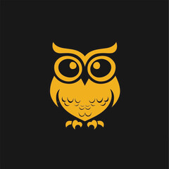 simple owl logo