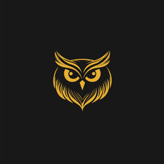 simple owl logo