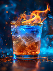 glass of cola
