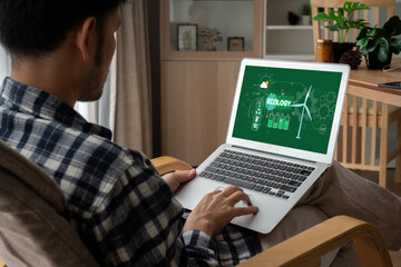 Computer Software Leading the Way in Green Business strategy and Sustainability, promoting...