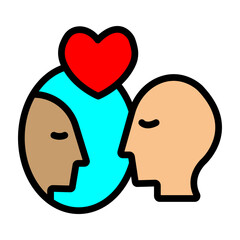 Positive Affirmations Vector Filled Icon Design