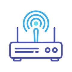 Router Icon Representing Internet Connectivity and Network Access