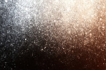 Smooth grainy gray brown white gradient, glowing noise banner design