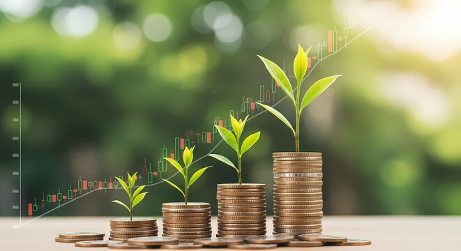 Grow Your Money: Investment Growth Concept