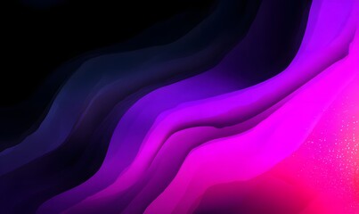 Naklejka premium Abstract background featuring layered waves of purple and pink hues creating a dynamic visual effect