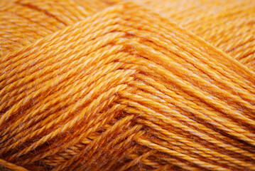 Warm Orange Yarn Texture Perfect for Knitting, Crafting, and Creative Textile Projects and Ideas