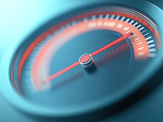 A symbolic mortgage debt payoff progress visualized as a dynamic financial meter reducing over time