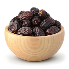 A Bountiful Bowl of Sweet, Juicy Dates Nature's Delight