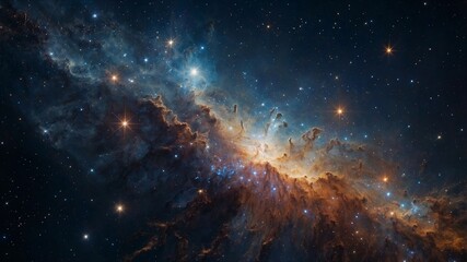 Fototapeta premium Cosmic dust in deep space