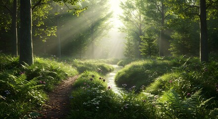 Obraz premium a beautiful forest