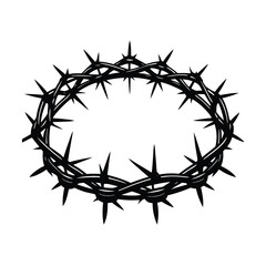 Fototapeta premium crown of thorns vector