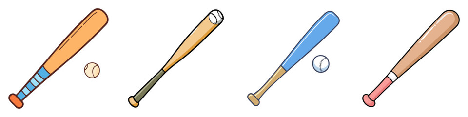 baseball bat icon, baseball bat vector illustration-simple illustration of baseball bat, perfect for baseball bat logos and icons