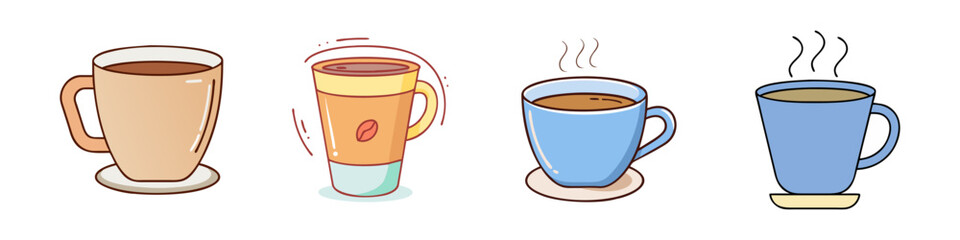 coffee cup icon, coffee cup vector illustration-simple illustration of coffee cup, perfect for coffee cup logos and icons