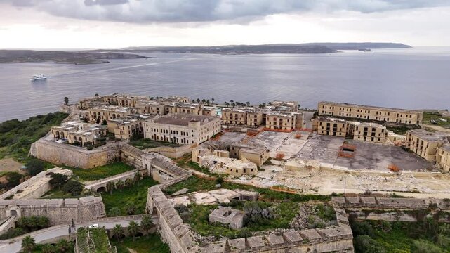  stunning aerial views of Maltas Gozo Island featuring historic ruins and breathtaking coastlines