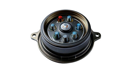 engine oil cap on white Bg in Png