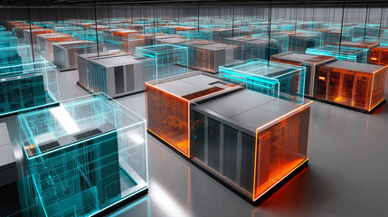 Data center power scalability facility virtualization. Modular server architecture in a data center setting.