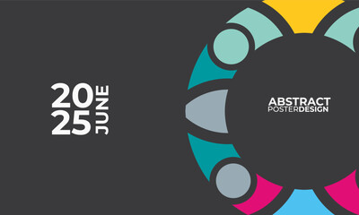 Abstract Color Design Featuring Modern Aesthetics Bold Tones and Creative Visual Expression