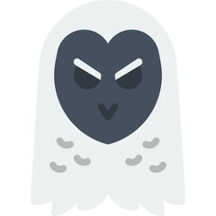 Owl Face icon vector illustration