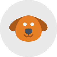 Dog Face icon vector illustration