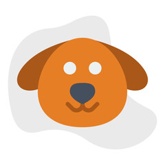 Dog Face icon vector illustration