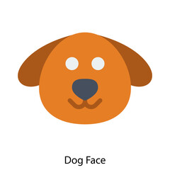 Dog Face icon vector illustration