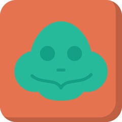 Turtle Face icon vector illustration