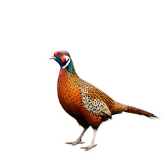 Fototapeta premium pheasant bird isolated on transparent background