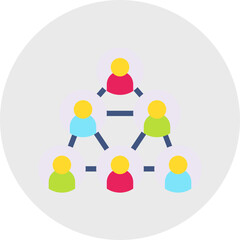 Group Class icon single vector illustration