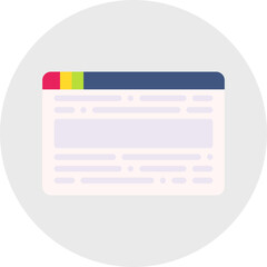 Reading Online icon single vector illustration