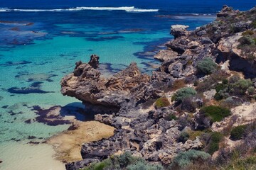 reef and sea