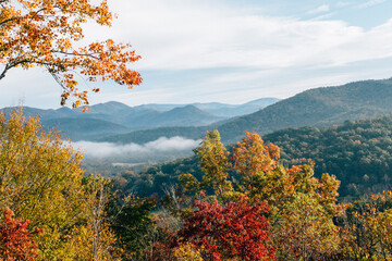 autumn in the mountains