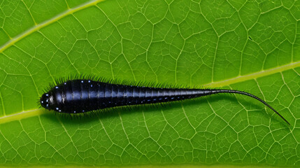Worm Tetrastemma sp. under a microscope, phylum Nemertea, family Tetrastemmatidae. Vast majority of predators, also scavengers. Black Sea