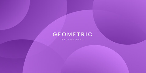 Purple Geometric Abstract Background with Modern Square Patterns