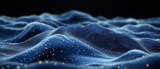 Obraz premium Abstract Blue Textured Surface