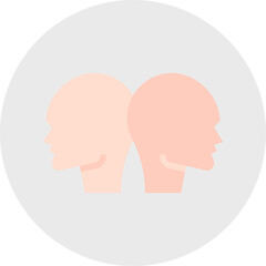 Bipolar Disorder icon single vector illustration