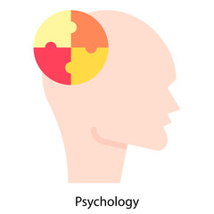 Psychology icon single vector illustration