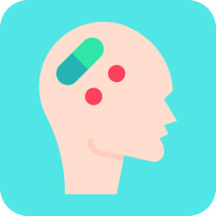 Drug Addiction icon single vector illustration